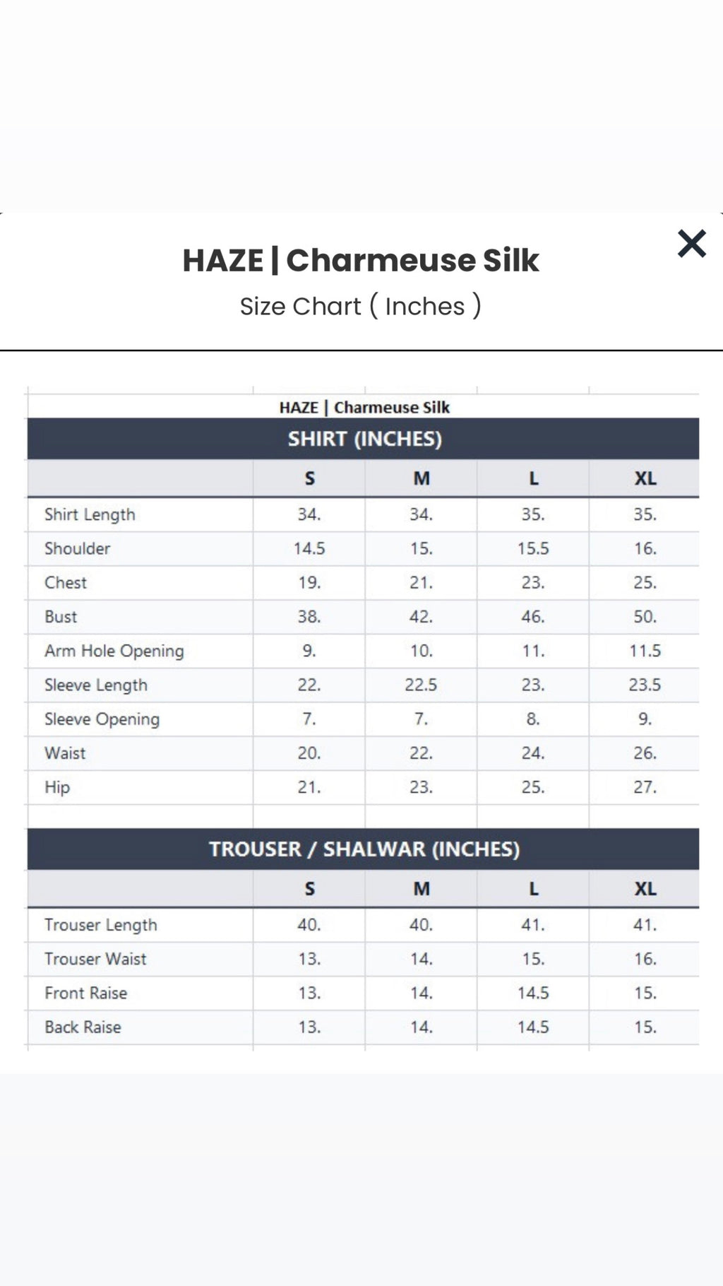 HAZE | Charmeuse Silk