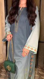 BLUE OMBRE KAFTAN | 2-Piece