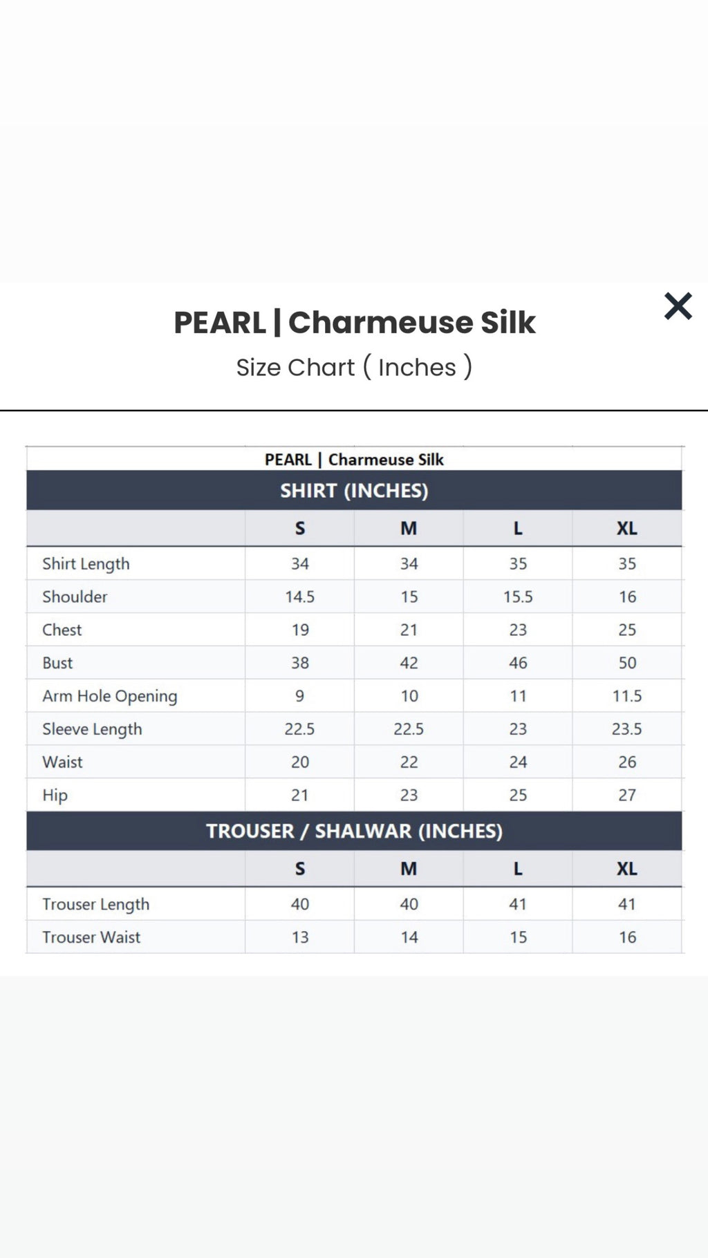 PEARL | Charmeuse Silk