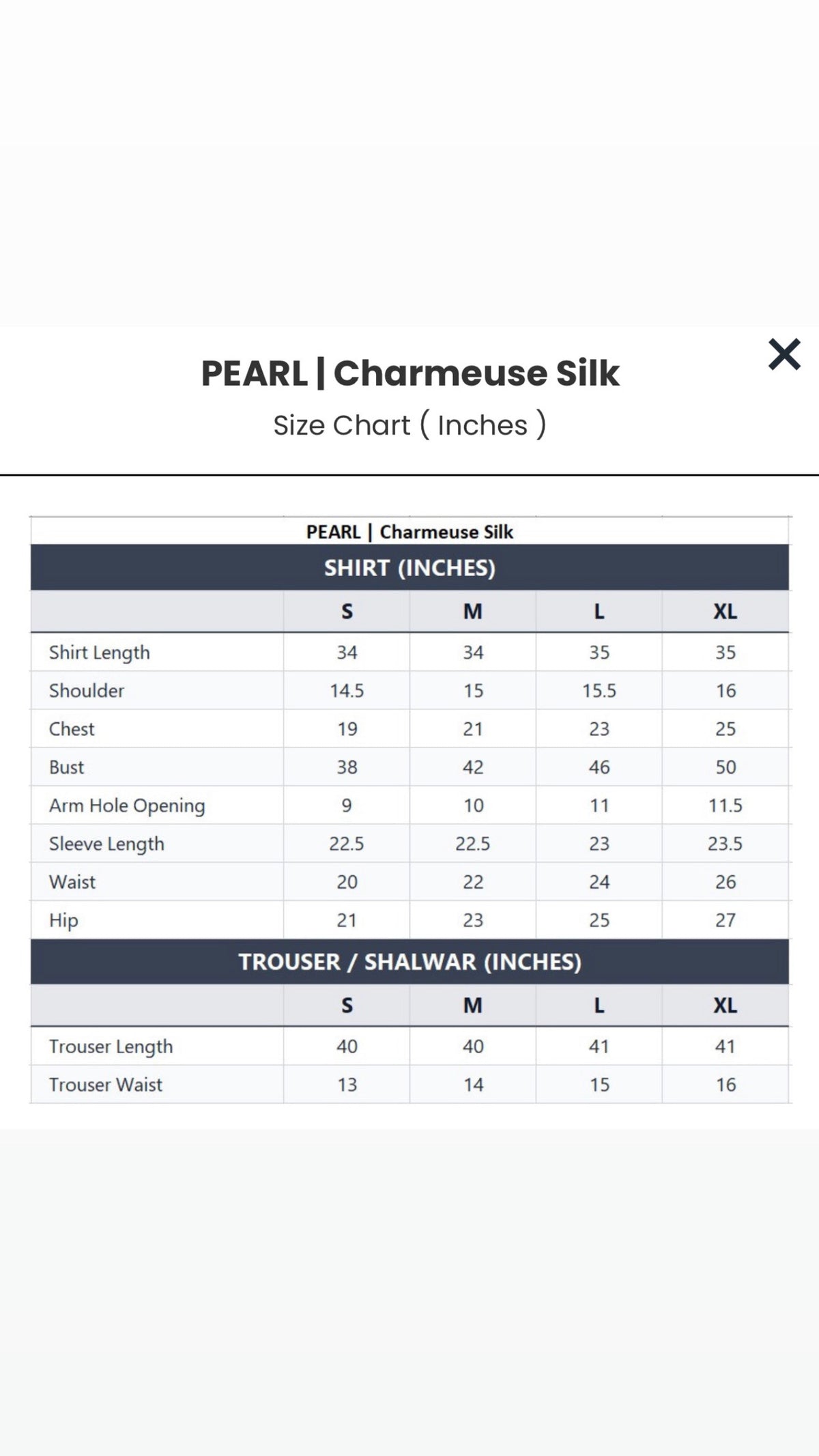 PEARL | Charmeuse Silk