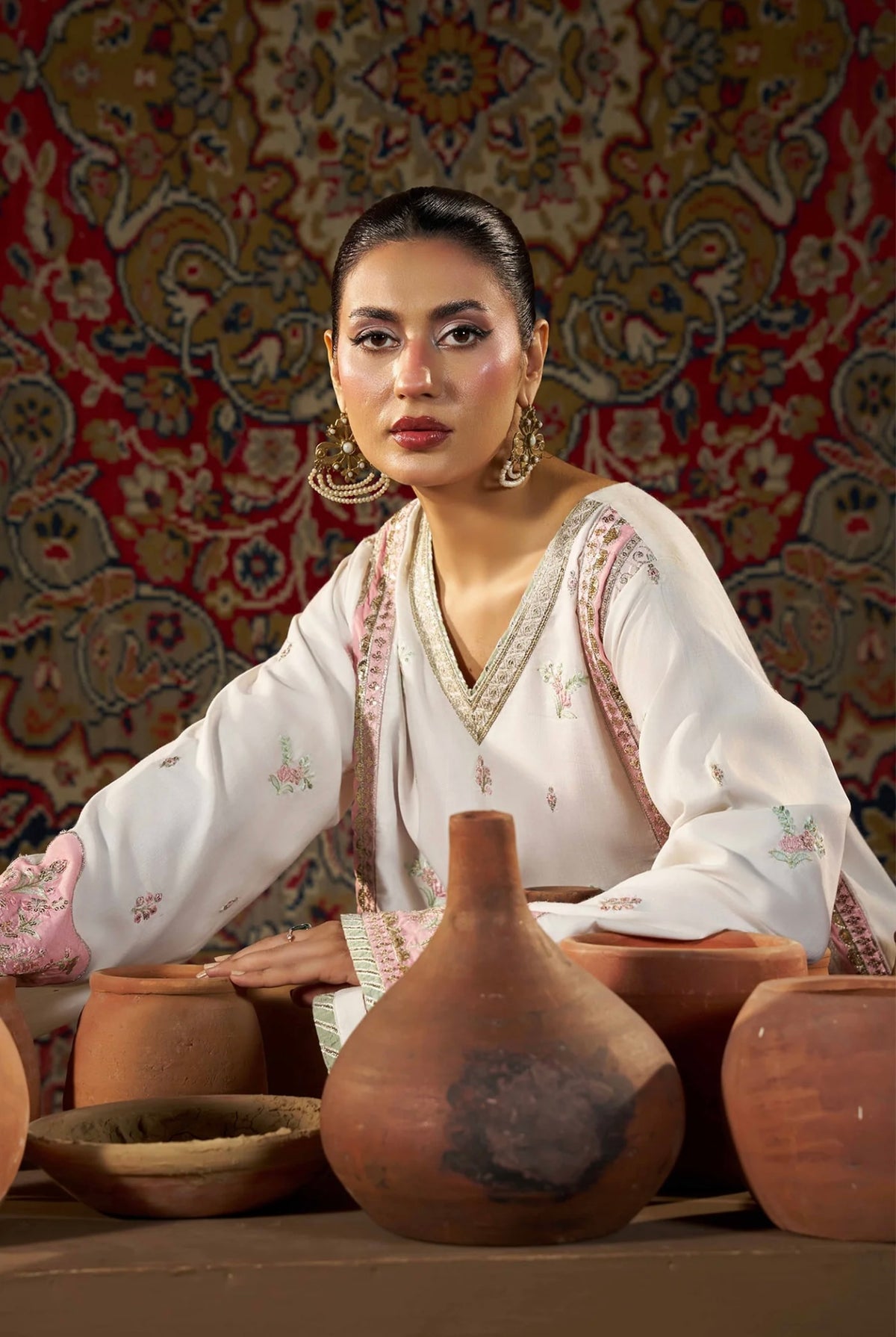 KHADAR KAFTAN EMB-581 C