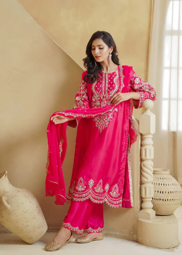 Sanofa Silken Hotpink
