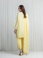 Embroidered Karandi Suit