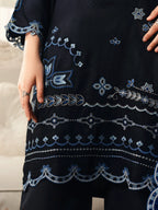 Embroidered Viscose Suit