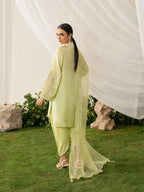 Embroidered Silk Suit