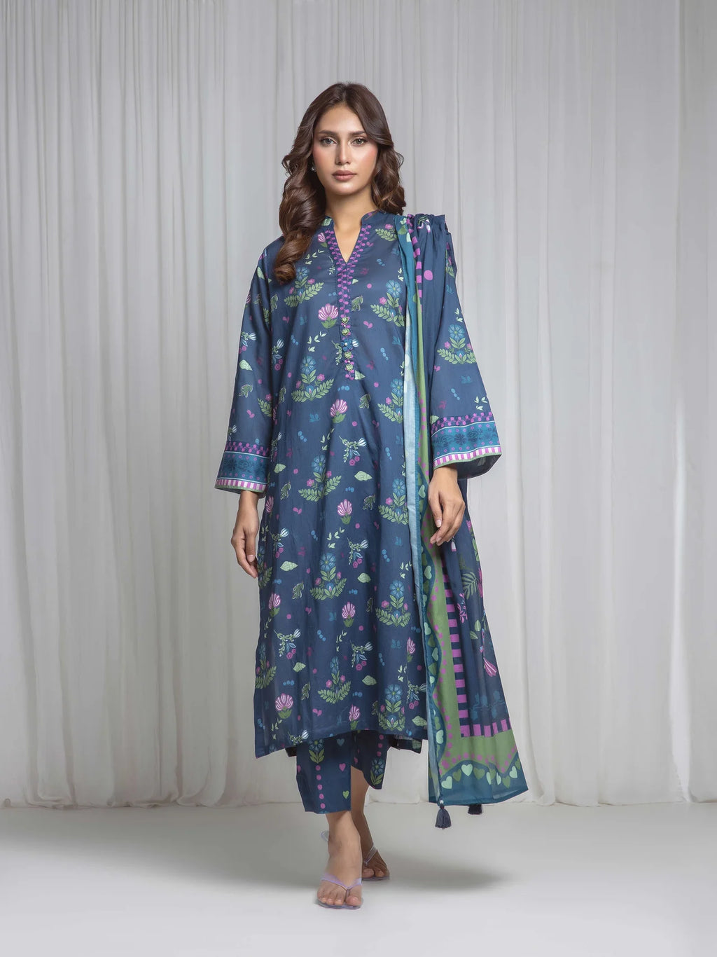 Printed Lawn Suit
