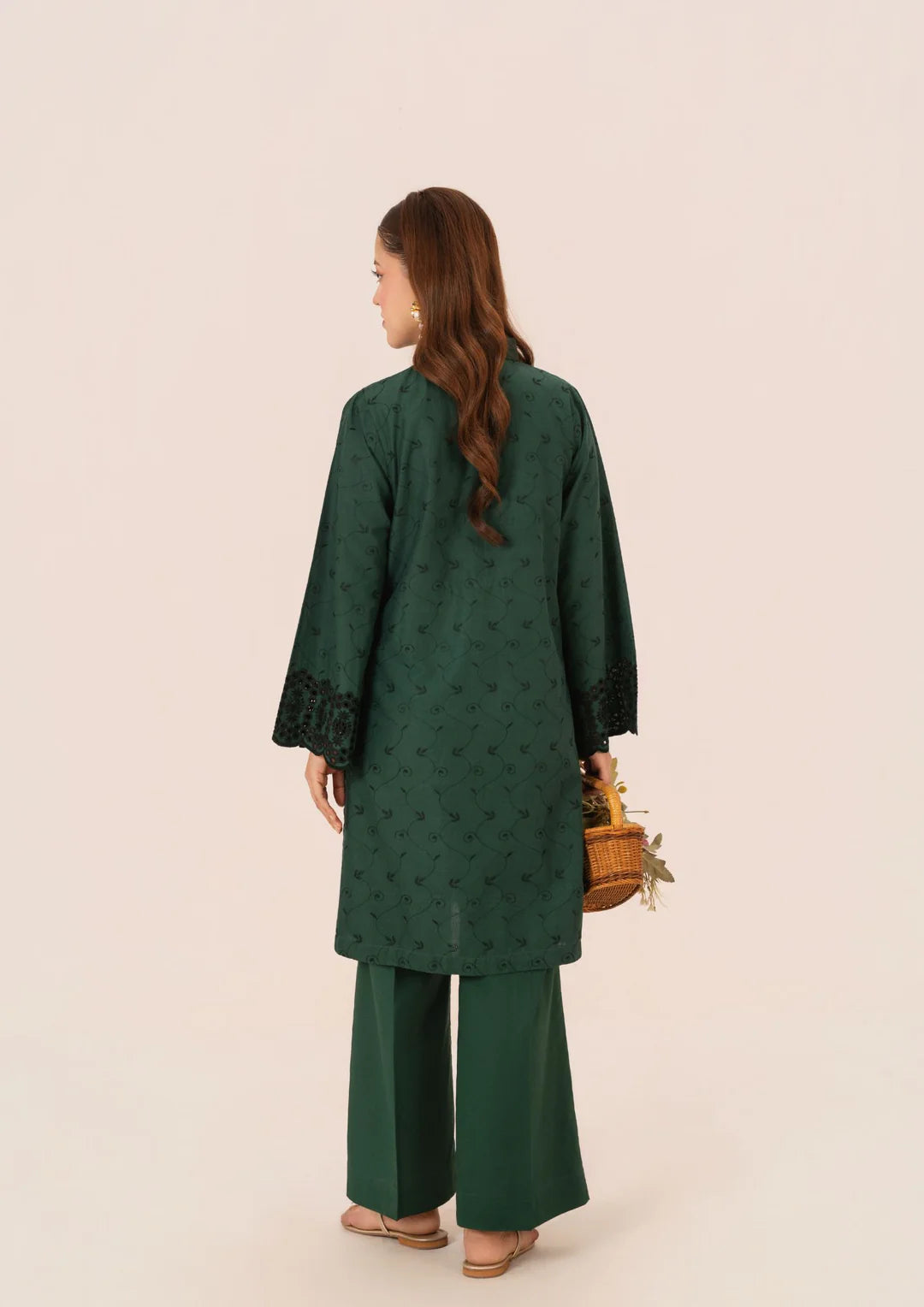 CAMBRIC BOTTLE GREEN