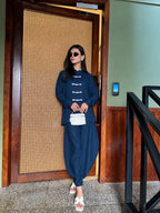 Mandarin Set - Navy Blue