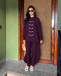Mandarin Set - Dark Plum