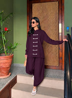 Mandarin Set - Dark Plum