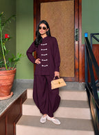 Mandarin Set - Dark Plum