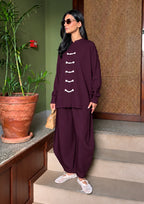 Mandarin Set - Dark Plum
