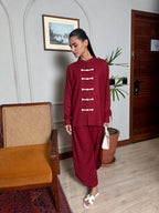 Mandarin Set - Maroon